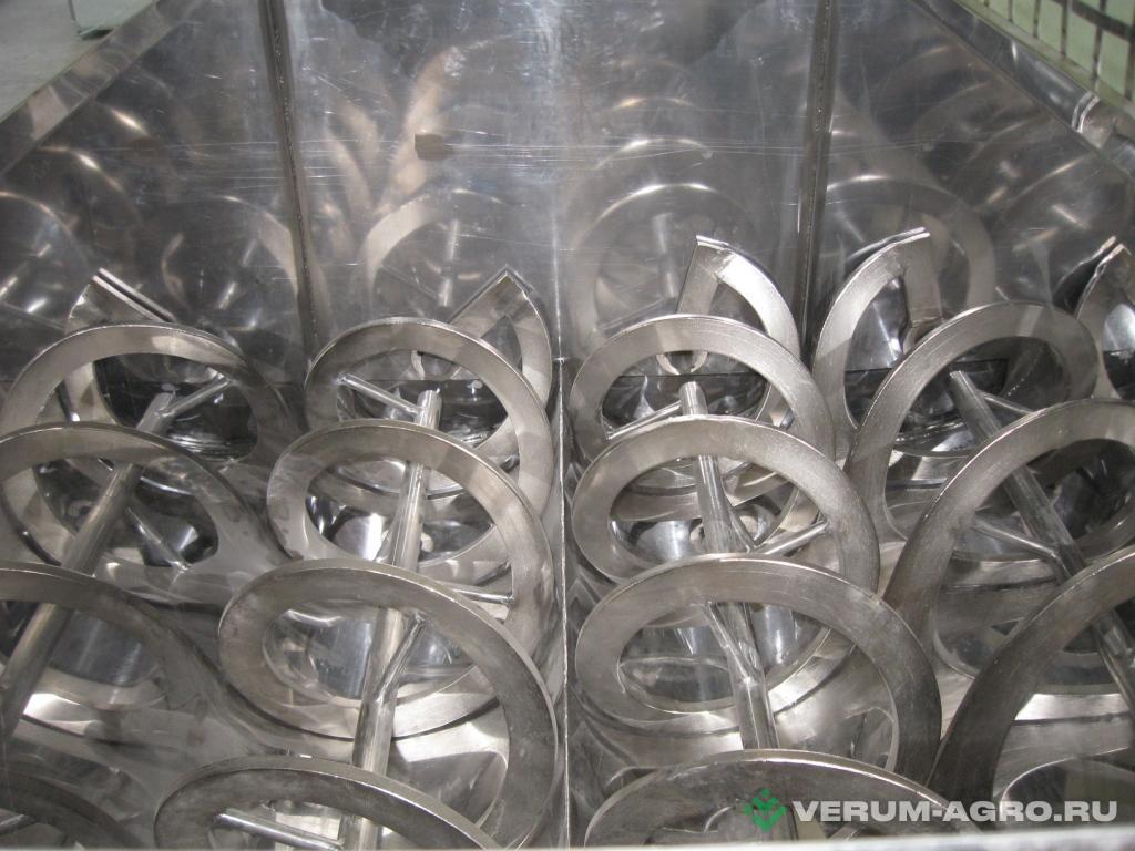 Оборудование для мясопереработки - ПОЛИПРОМ ФАРШЕМЕШАЛКА «М2ФМ» 300Л ВЫН.УПР. (НЕРЖ.) 