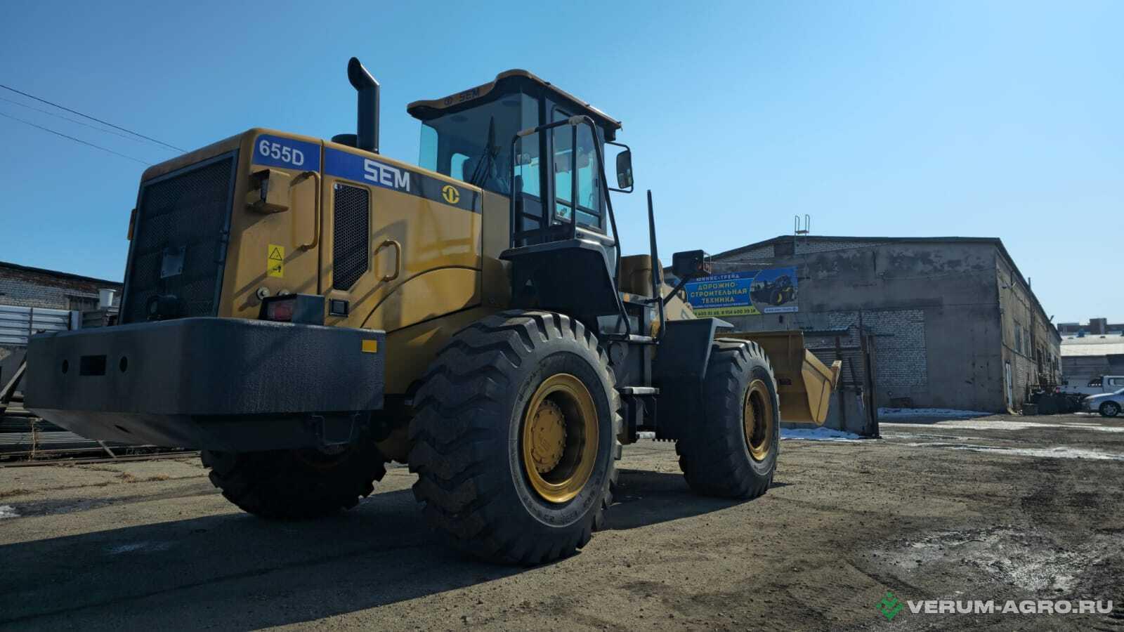 Фронтальные погрузчики - SEM 655D джойстик / кондиционер