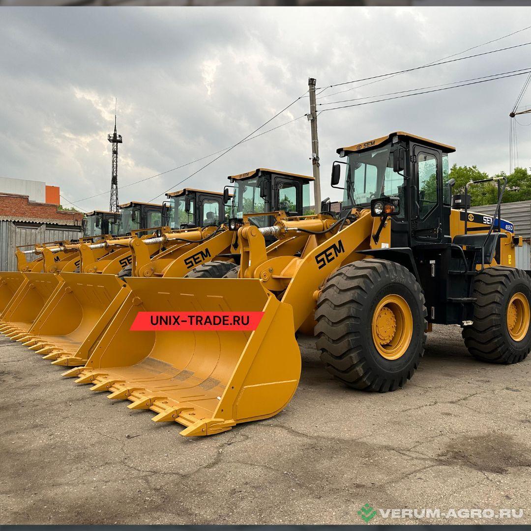 Фронтальные погрузчики - SEM 655D джойстик / кондиционер
