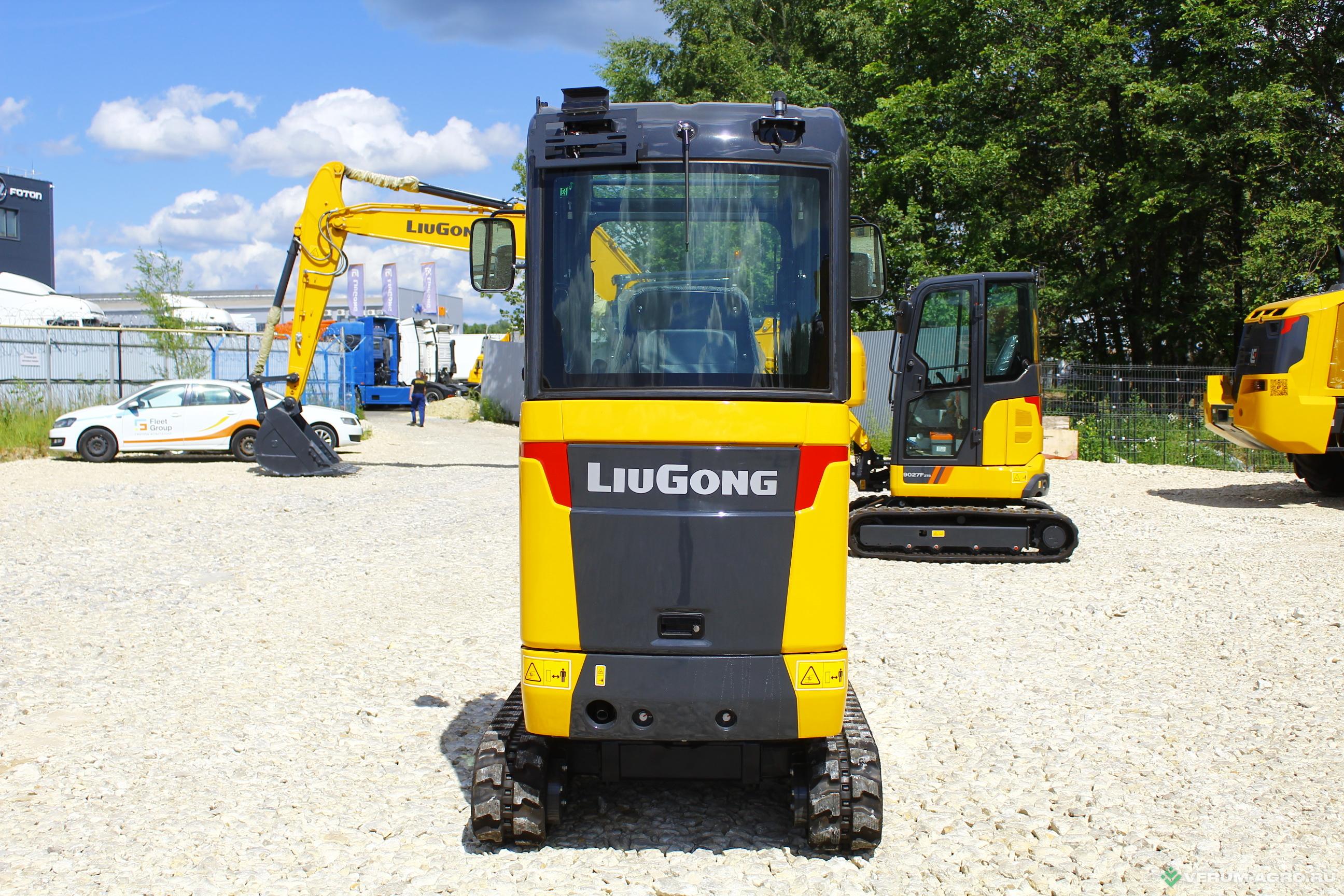 Экскаваторы - LIUGONG CLG9018F Мини-экскаватор