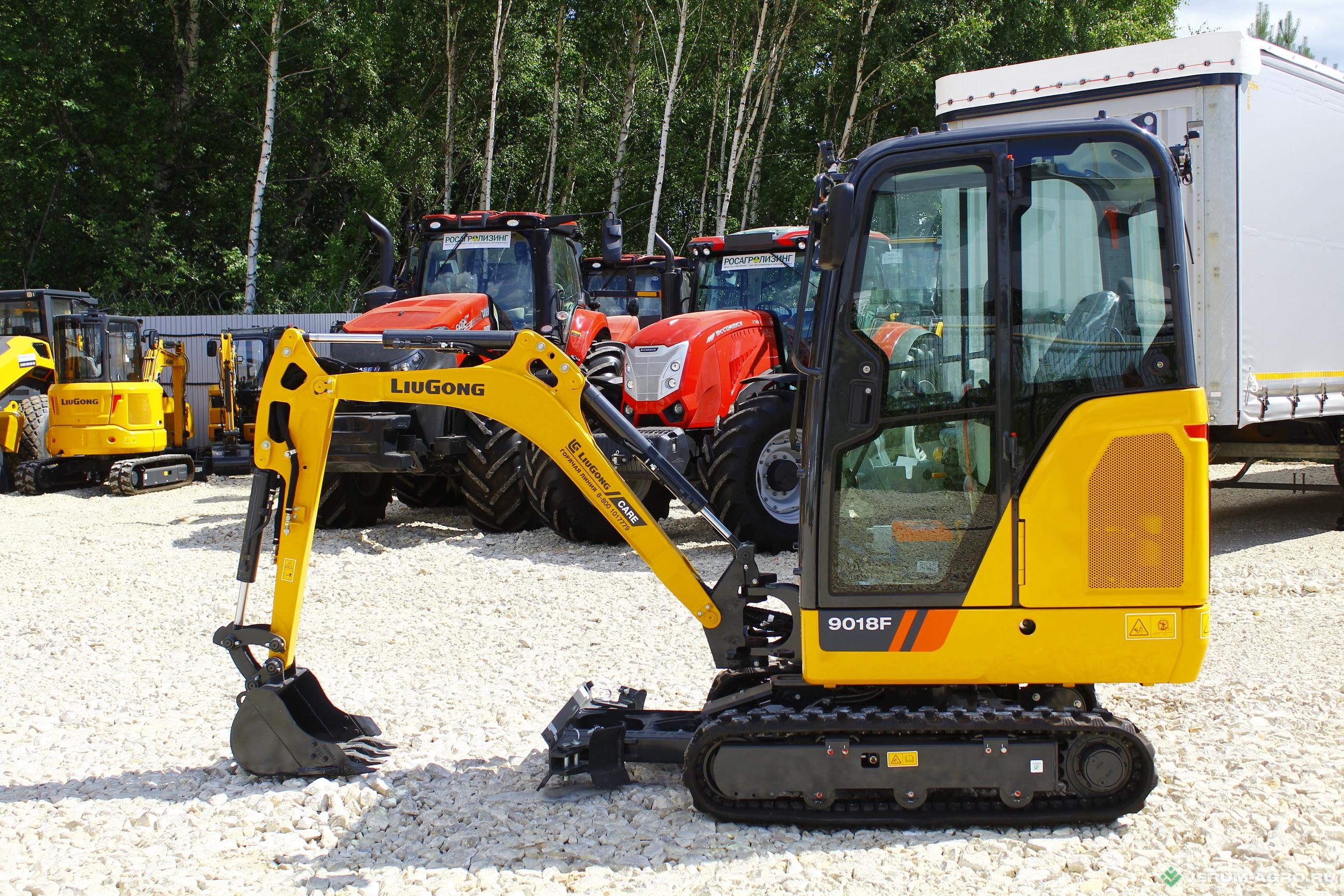 Экскаваторы - LIUGONG CLG9018F Мини-экскаватор