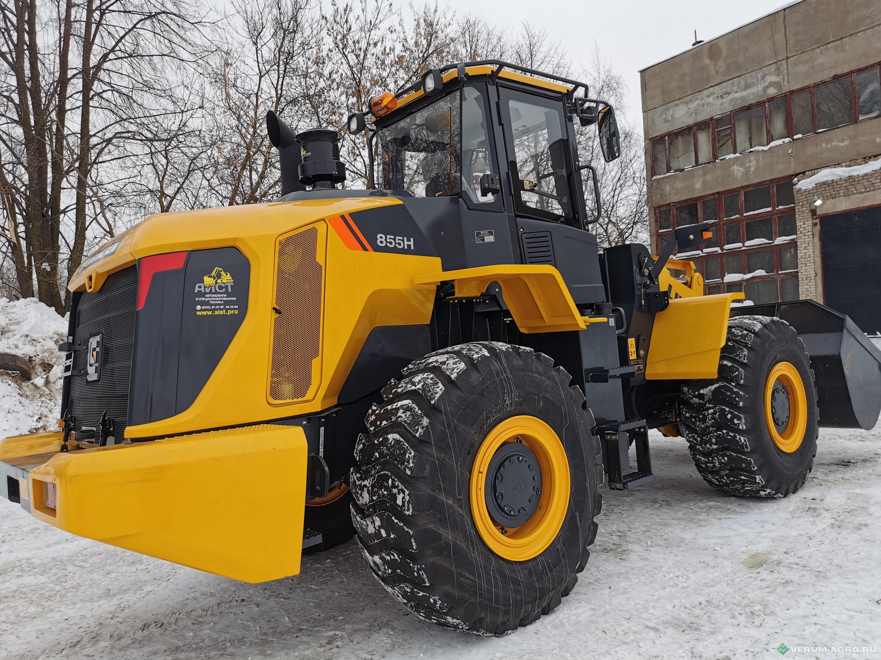 Фронтальные погрузчики - LIUGONG CLG 855H 