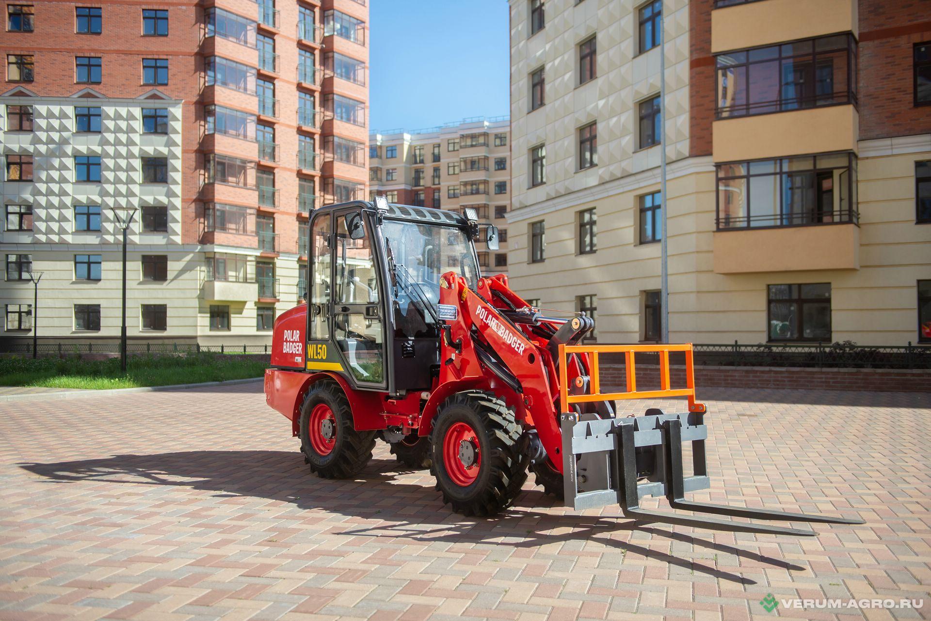 Мини-погрузчики - POLAR BADGER WL50 