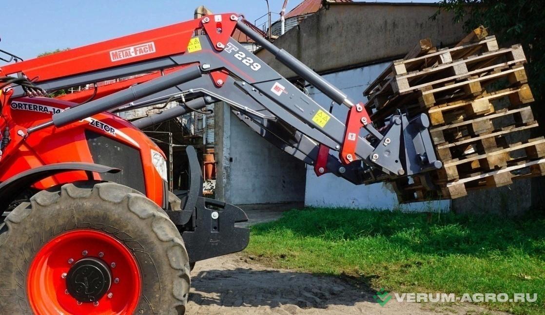 Дополнительное оборудование - METAL-FACH Вилы для поддонов для трактора