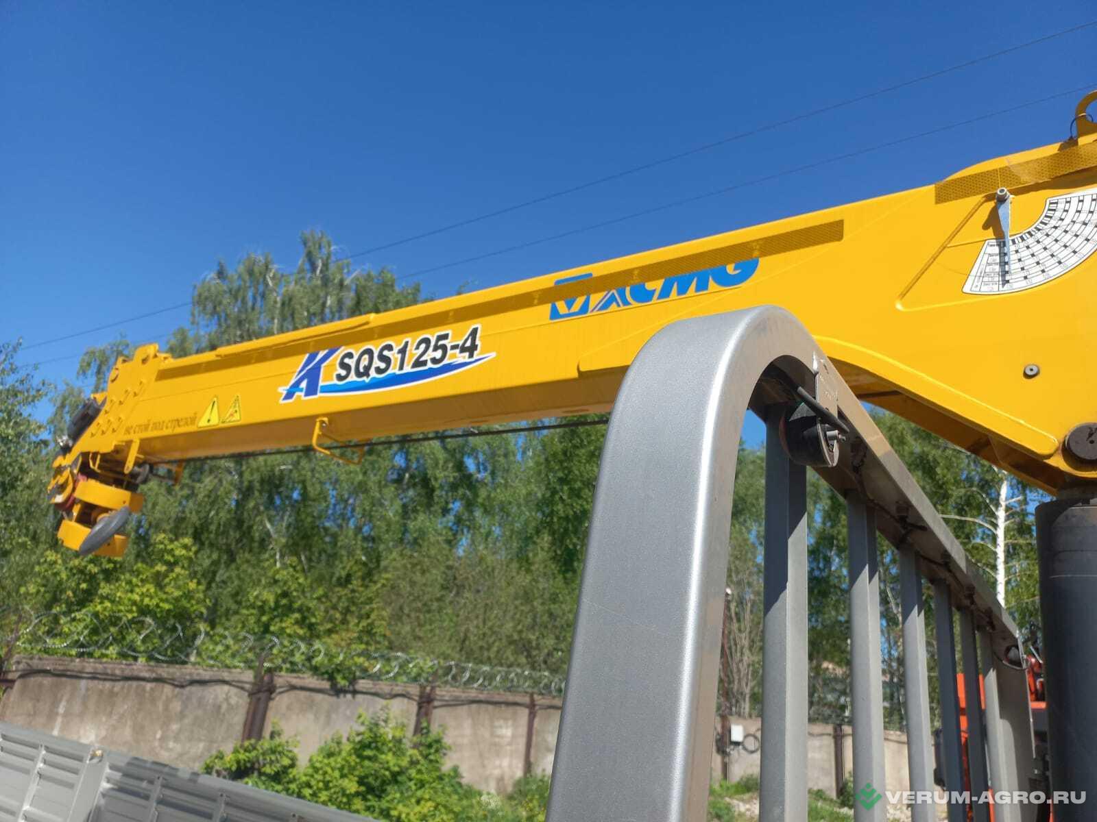 Грузовой автотранспорт - DAYUN X120 с КМУ XCMG KSQS125-4 