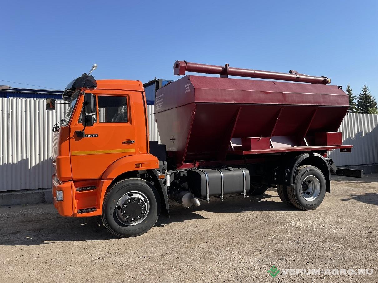 Специальные автомобили - КАМАЗ 43253 ЗСК-15 Шнековый 