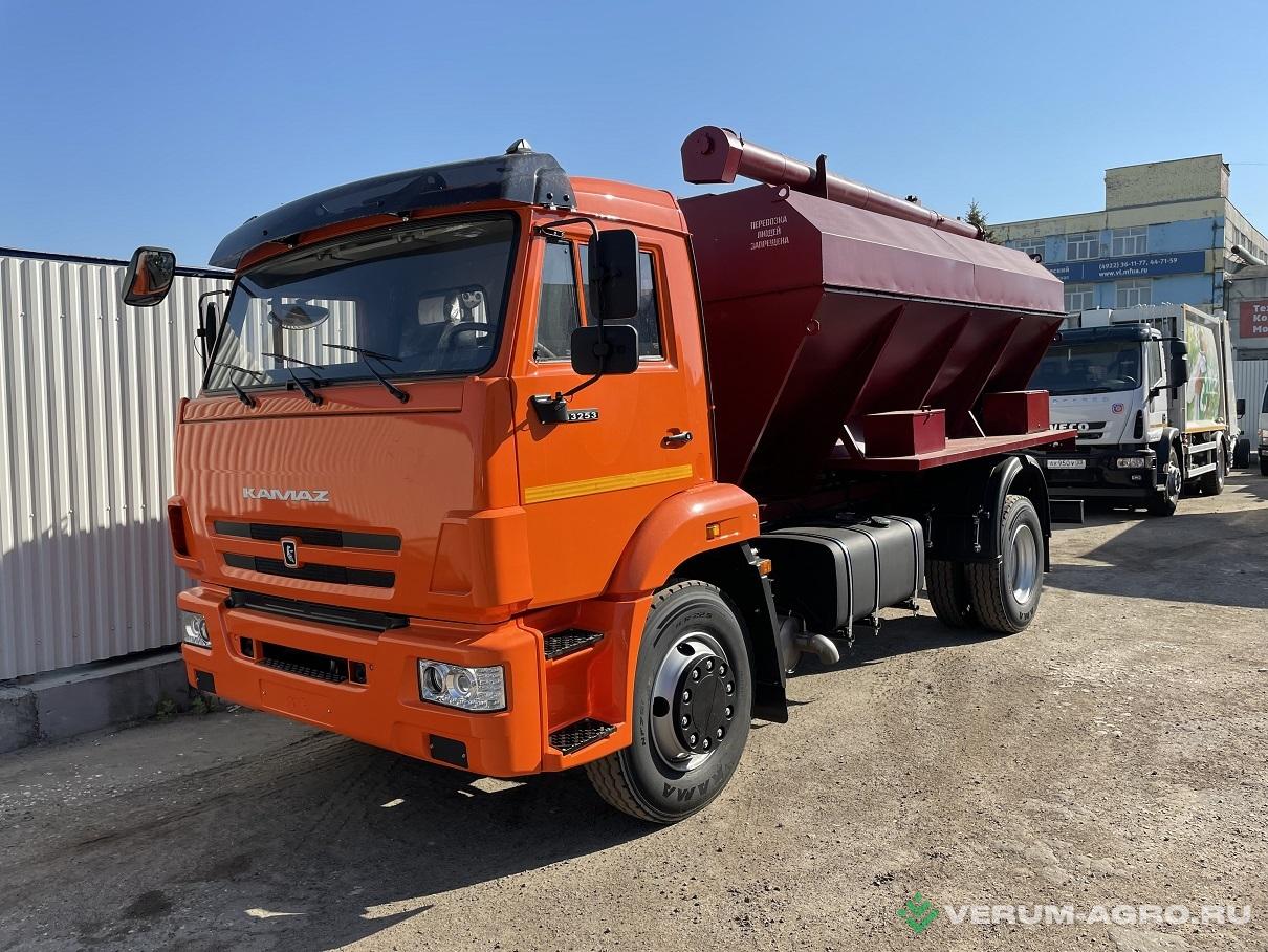 Специальные автомобили - КАМАЗ 43253 ЗСК-15 Шнековый 