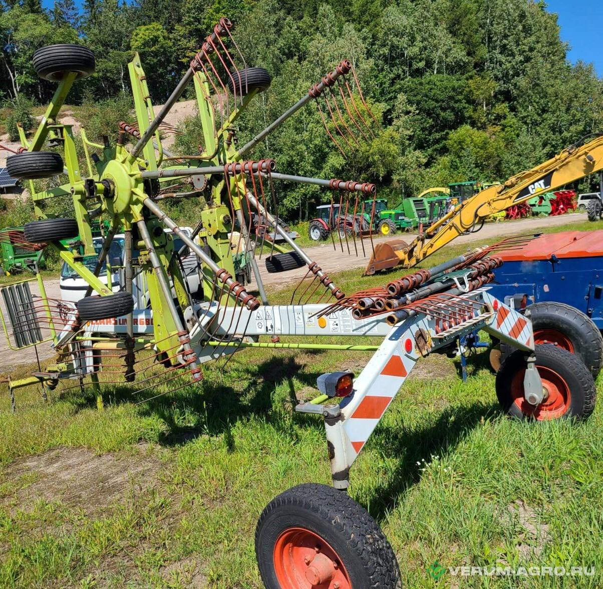 Валкователи - CLAAS Двухроторный валкоукладчик Liner 680 L 