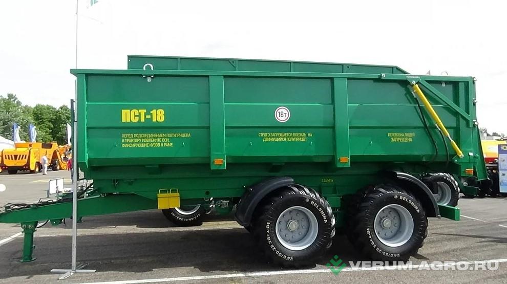 Полуприцепы - БОБРУЙСКАГРОМАШ ПСТ-18 полуприцеп тракторный 