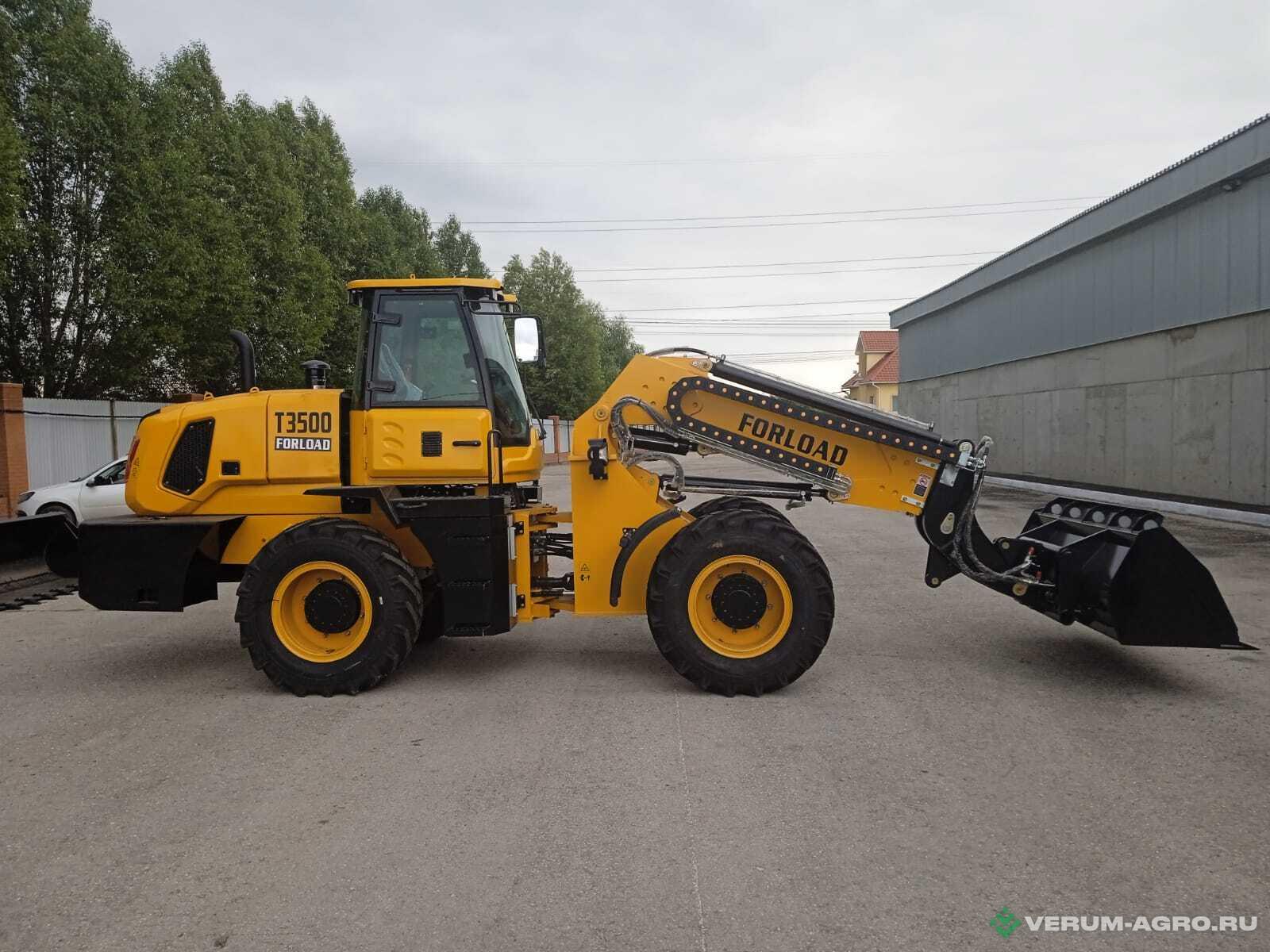 Телескопические погрузчики - FORLOAD T3500 
