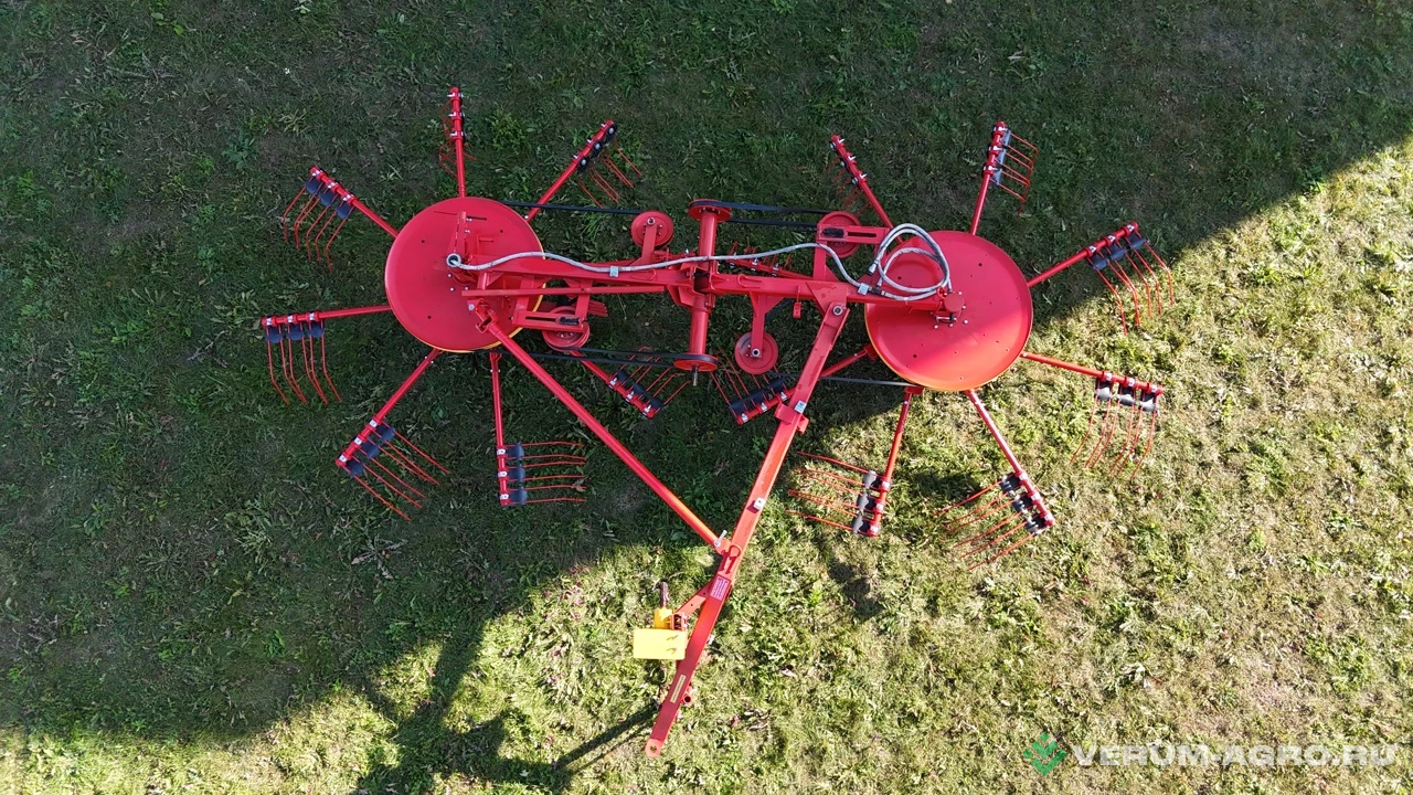 Ворошилки - РУБЕЖ Грабли–ворошилка роторные ГВР-6Р Sektor стандарт