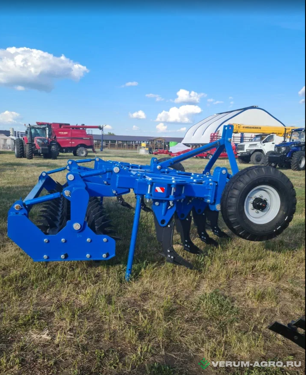 Плуги и глубокорыхлители - ДИБОР Плуг чизельный навесной ПЧН-4 стойки  прямые