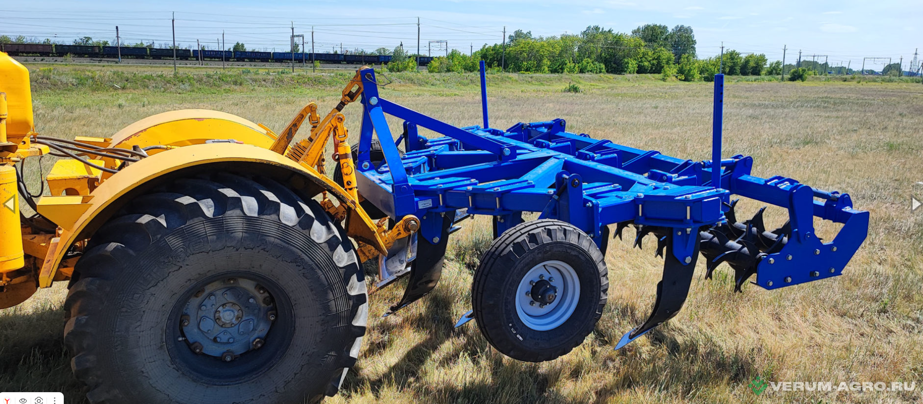 Плуги и глубокорыхлители - ДИБОР Плуг чизельный навесной ПЧН-4 стойки Белотта (параплау)