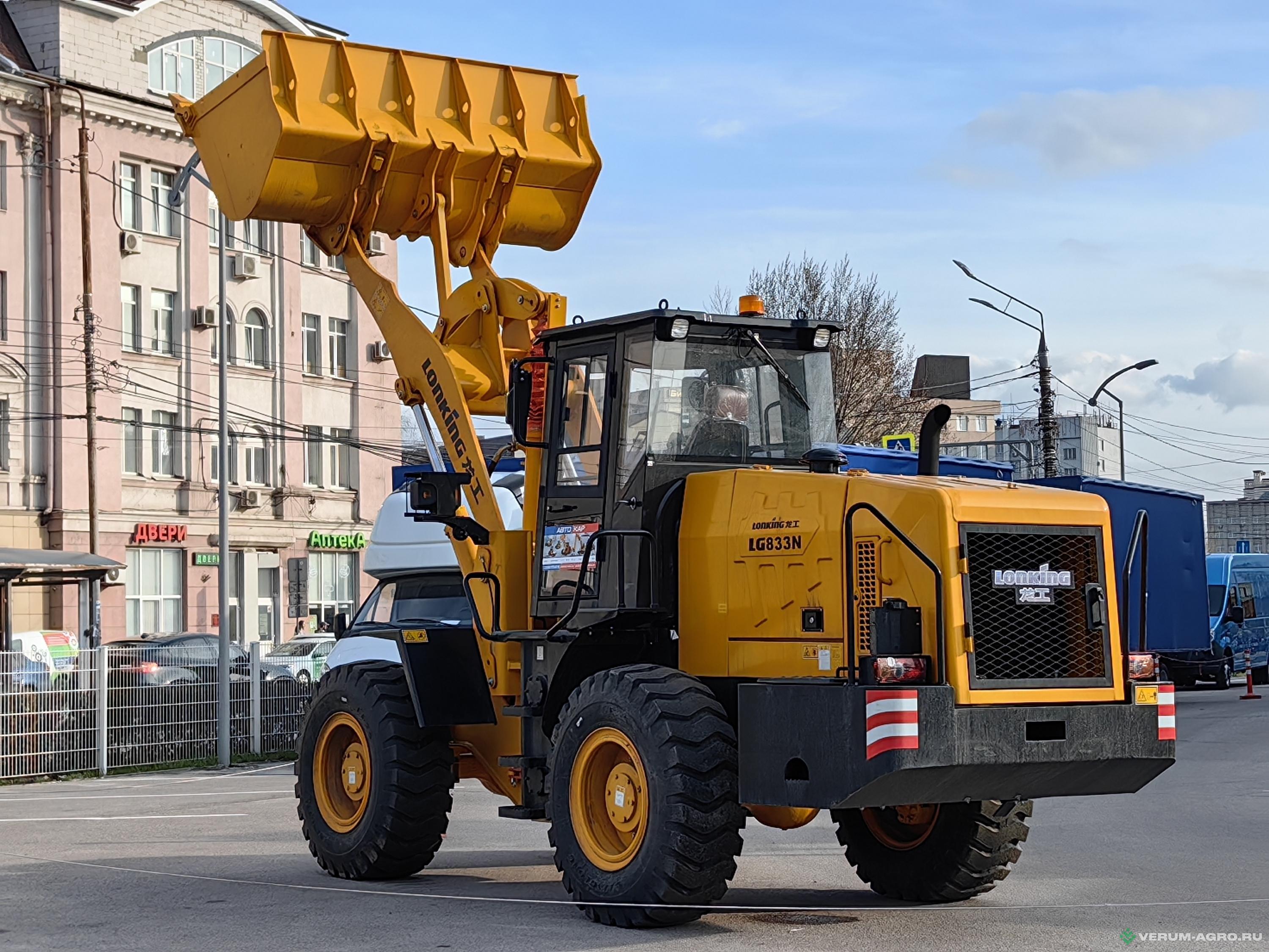 Фронтальные погрузчики - LONKING LG833N Ковш 1.8 м.куб.
