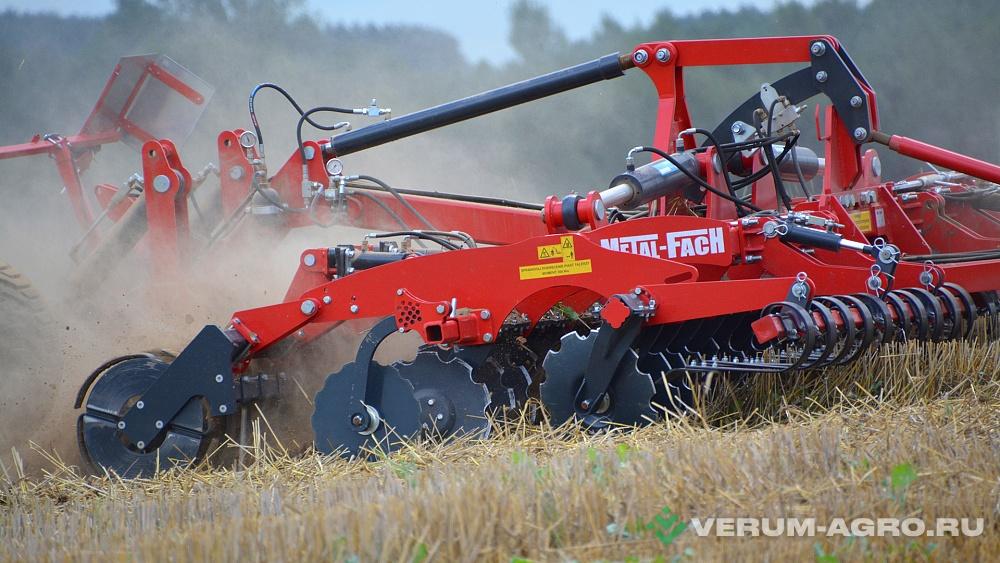 Дискаторы - METAL-FACH U-710 с трубчатым валом