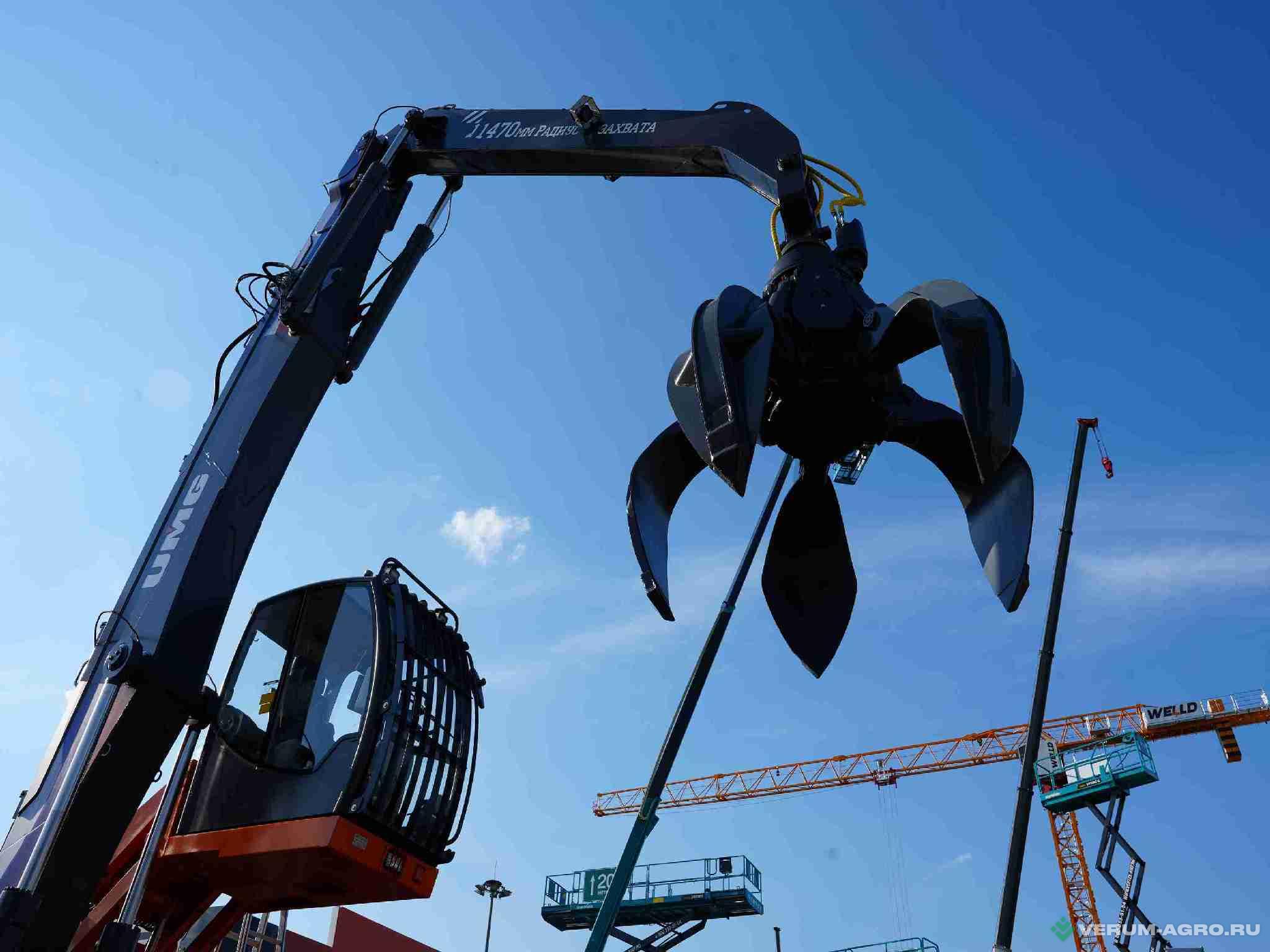 Прочее - UMG Грейферный погрузчик (перегружатель) E230WH 