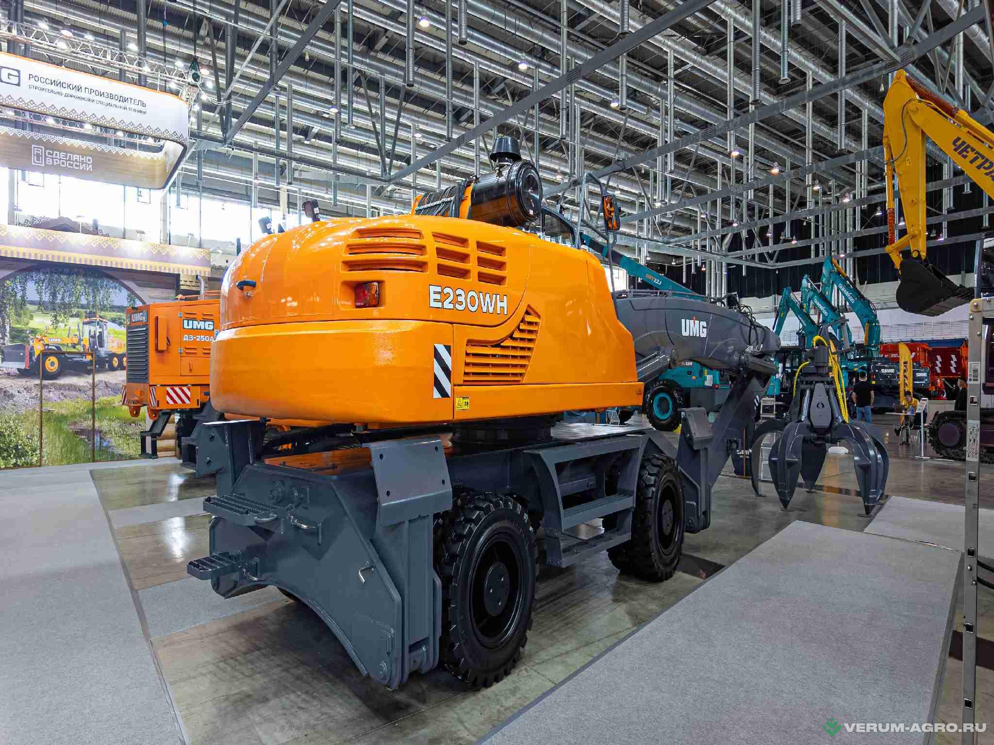 Прочее - UMG Грейферный погрузчик (перегружатель) E230WH 