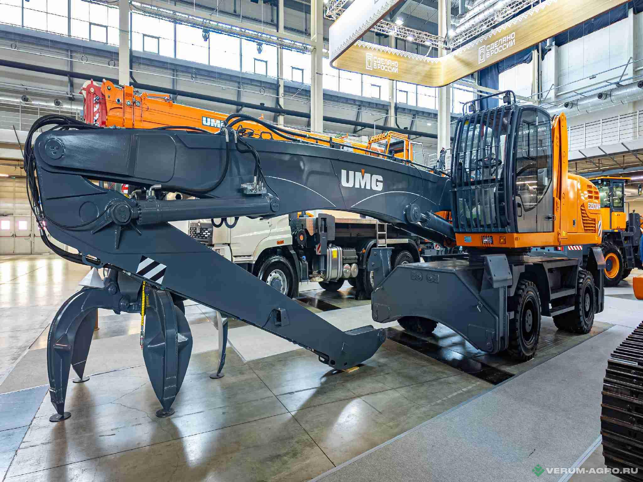 Прочее - UMG Грейферный погрузчик (перегружатель) E230WH 