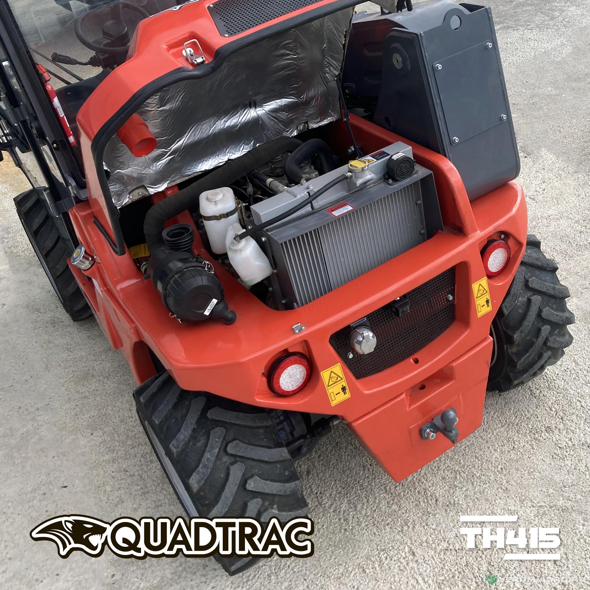 Телескопические погрузчики - QUADTRAC TH415 