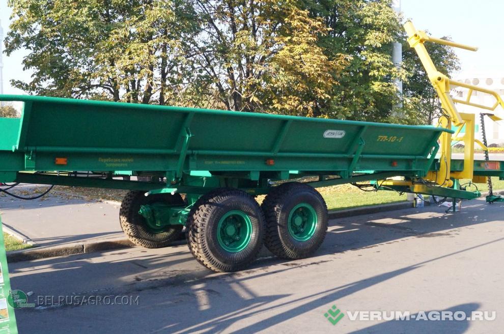 Прочее - БОБРУЙСКАГРОМАШ Погрузчик-транспортировщик рулонов сена  ТП-10-1