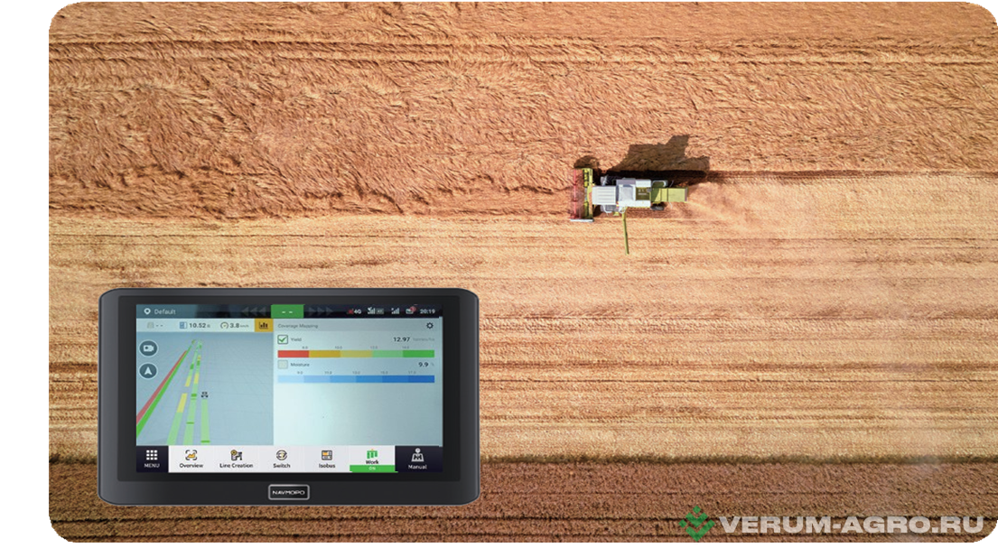 Дополнительное оборудование - NAVMOPO Автопилот AT2+AYM датчики влажности и урожайности 