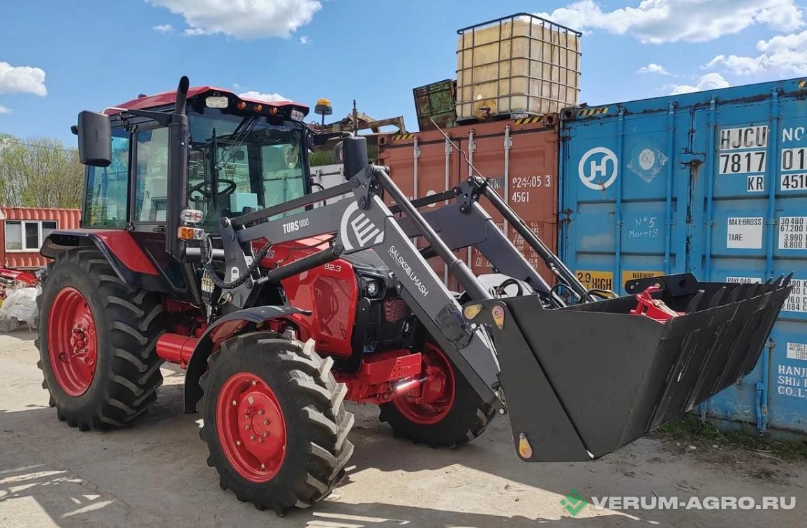 Навесные погрузчики - САЛЬСКСЕЛЬМАШ Turs-1000, погрузчик к тракторам МТЗ-82 