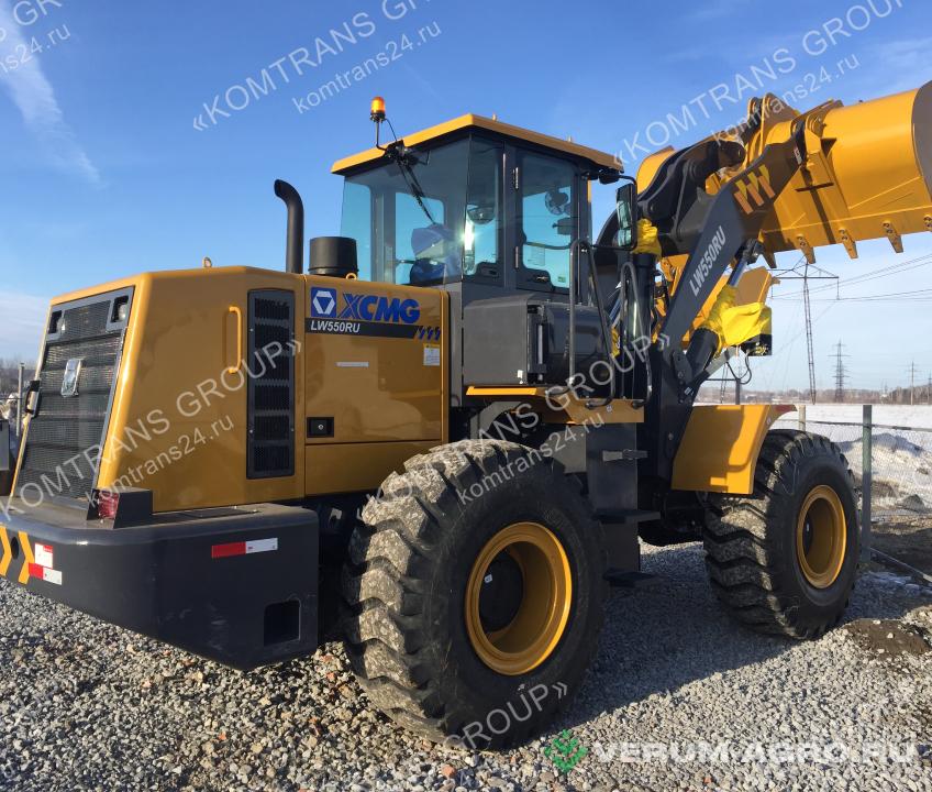 Фронтальные погрузчики - XCMG LW550RU 