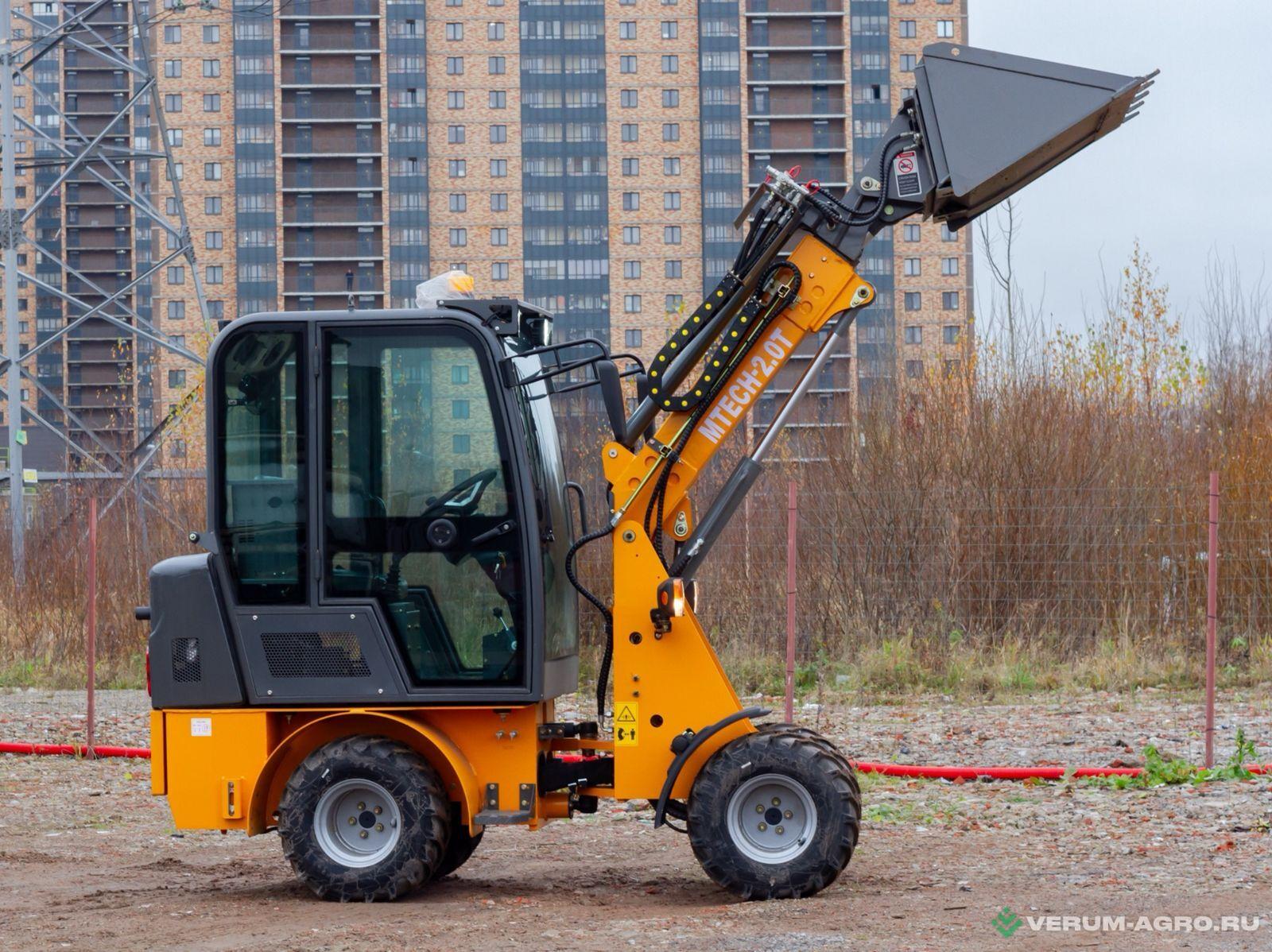 Мини-погрузчики - MANITECH  Mtech 2.0 T 