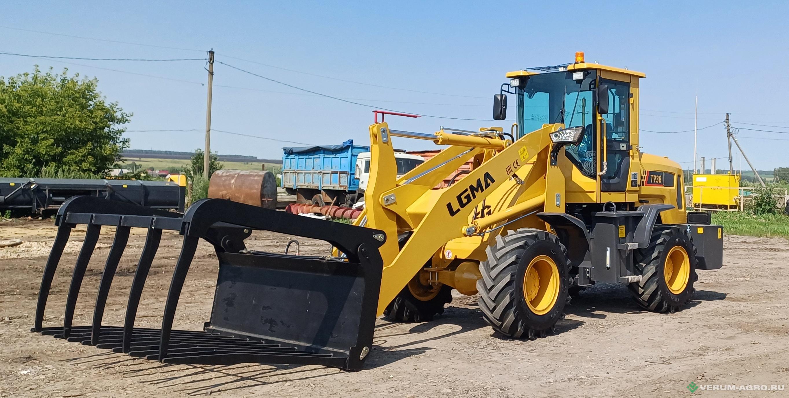 Фронтальные погрузчики - LUGONG T938 4.5