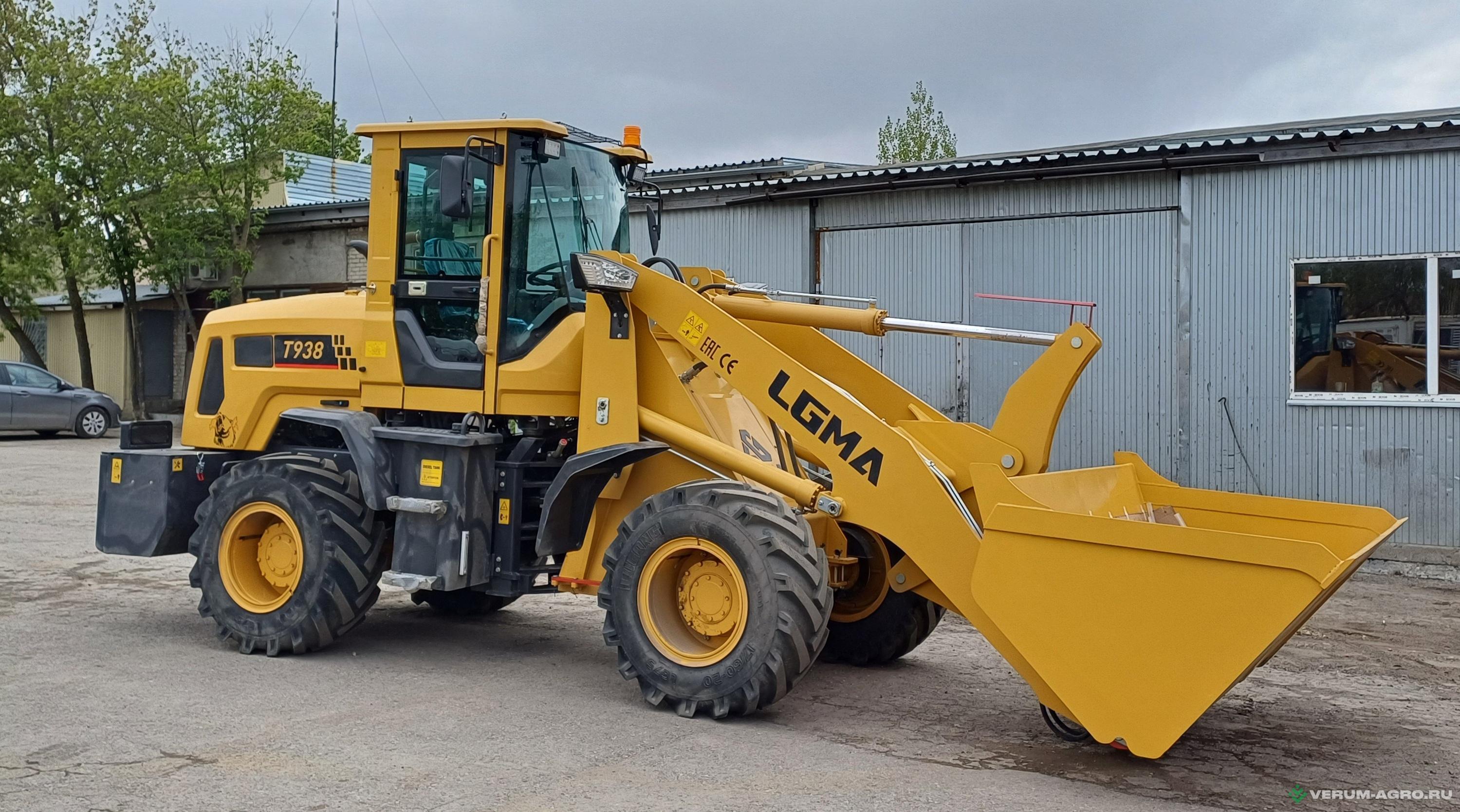 Фронтальные погрузчики - LUGONG T938 4.5
