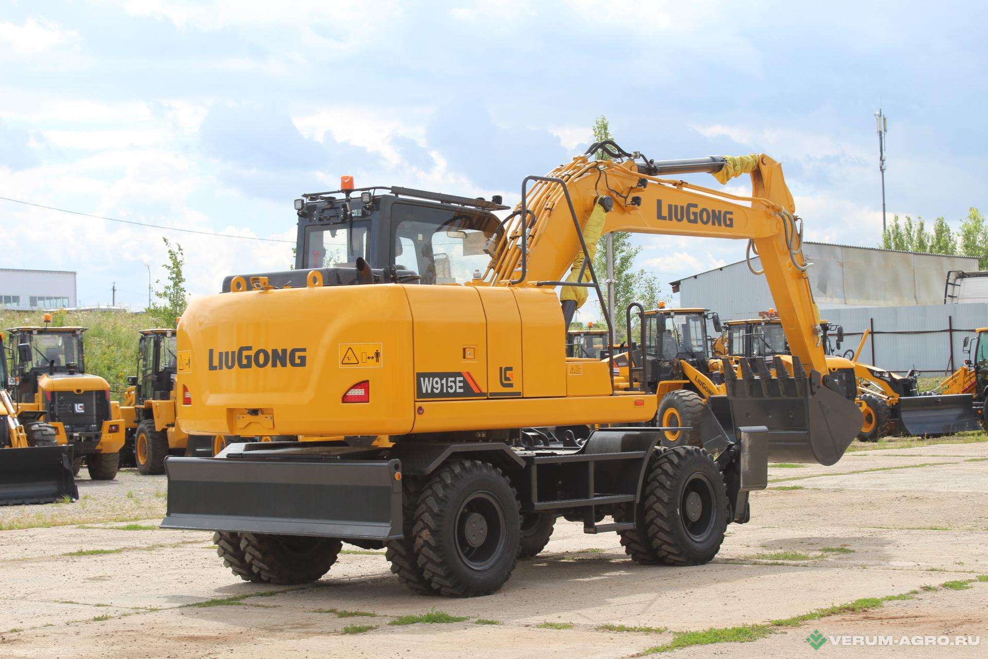 Экскаваторы - LIUGONG CLGW915E Габарит