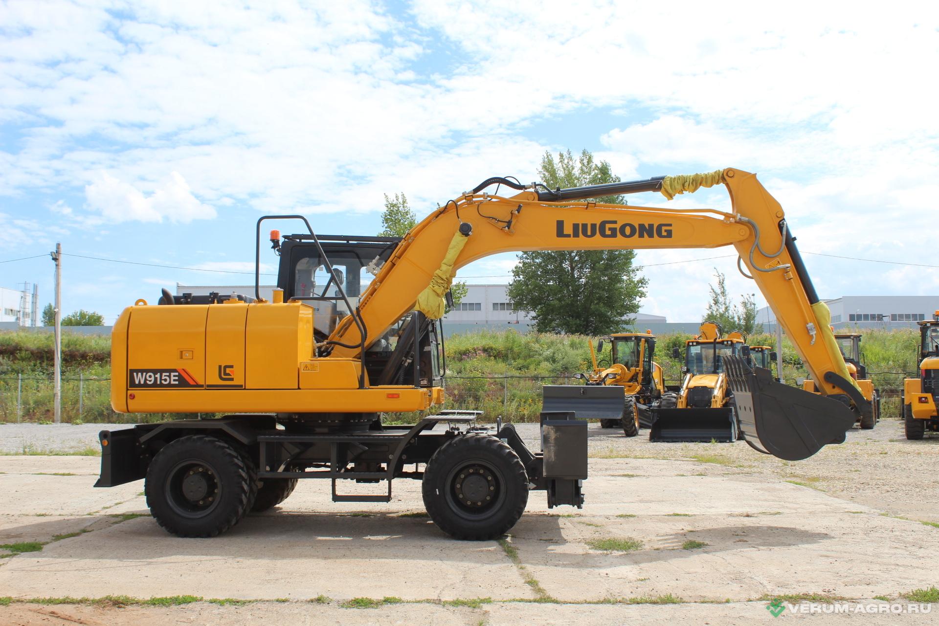 Экскаваторы - LIUGONG CLGW915E Габарит