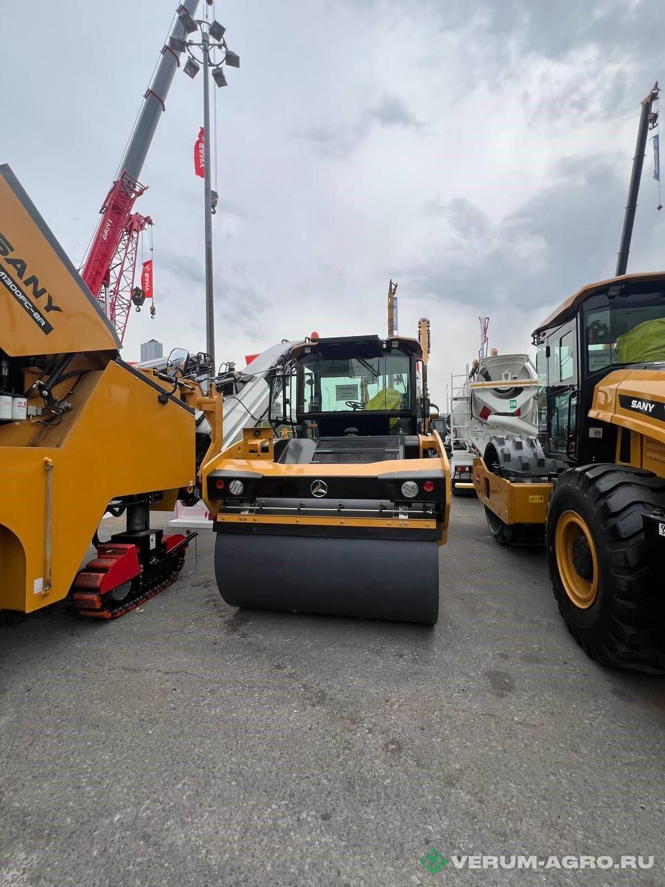Прочее - SANY STR110C-10 Каток асфальтный/дорожный (двухвальцевый)