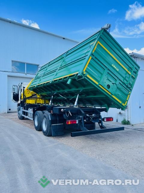 Грузовой автотранспорт - FAW Зерновоз с КМУ FAW CA3250P66K2T1E5 