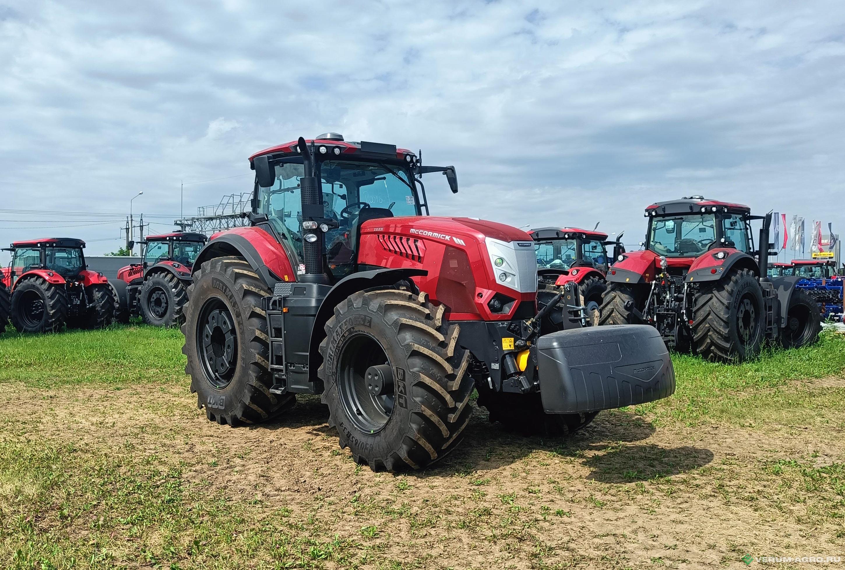 Колесные тракторы - MCCORMICK X8.631 VT-DRIVE 