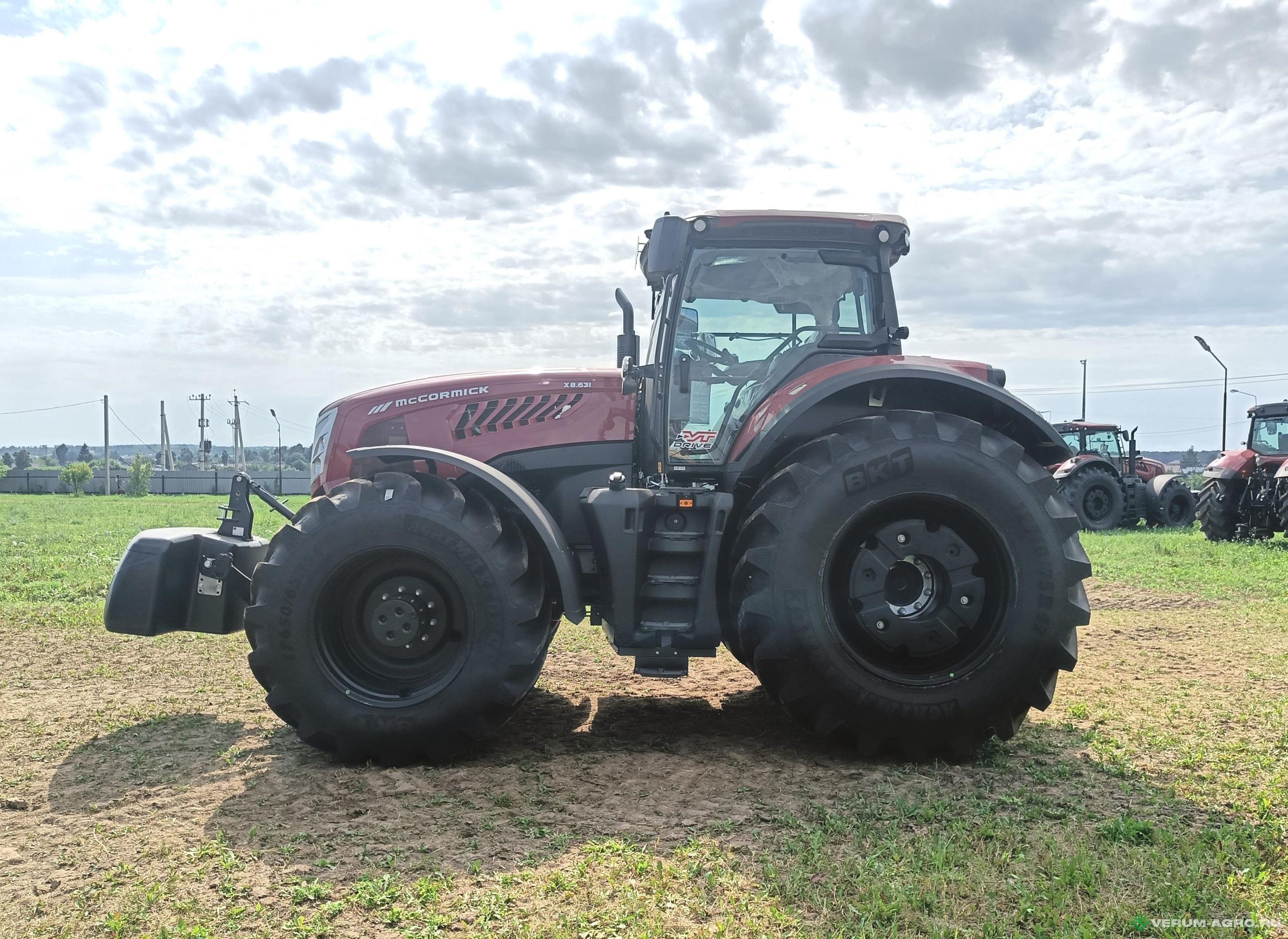 Колесные тракторы - MCCORMICK X8.631 VT-DRIVE 