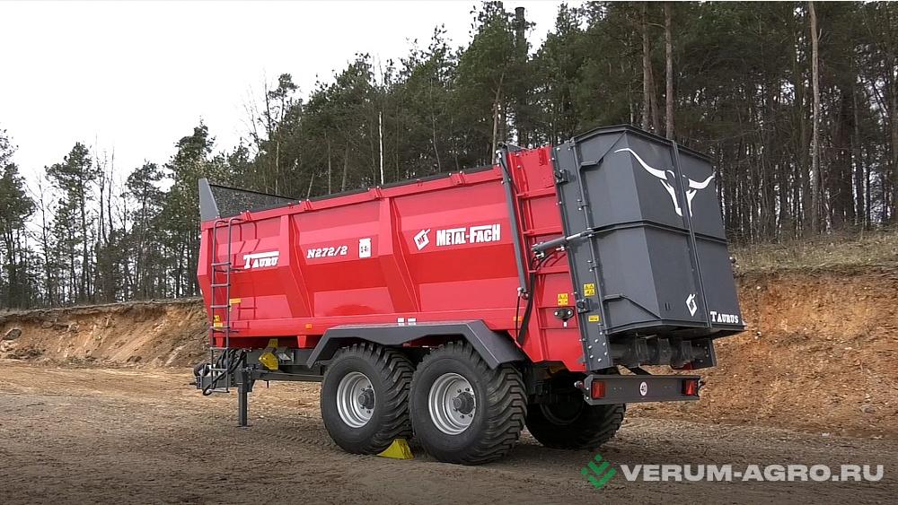 Разбрасыватели удобрений - METAL-FACH N-272/4 TAURUS, разбрасыватель органических удобрений
