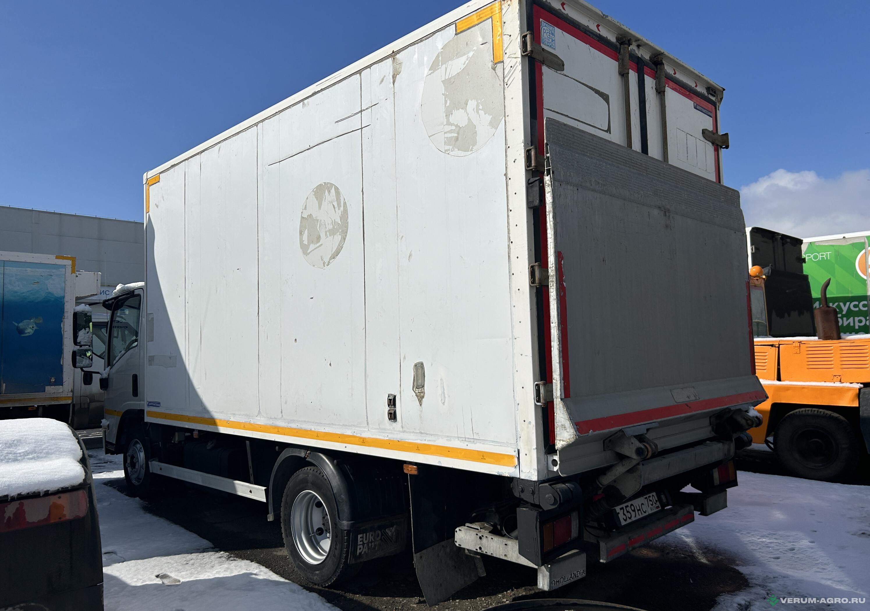 Грузовой автотранспорт - ISUZU NQR90 РЕФРИЖЕРАТОР С ГИДРОБОРТОМ