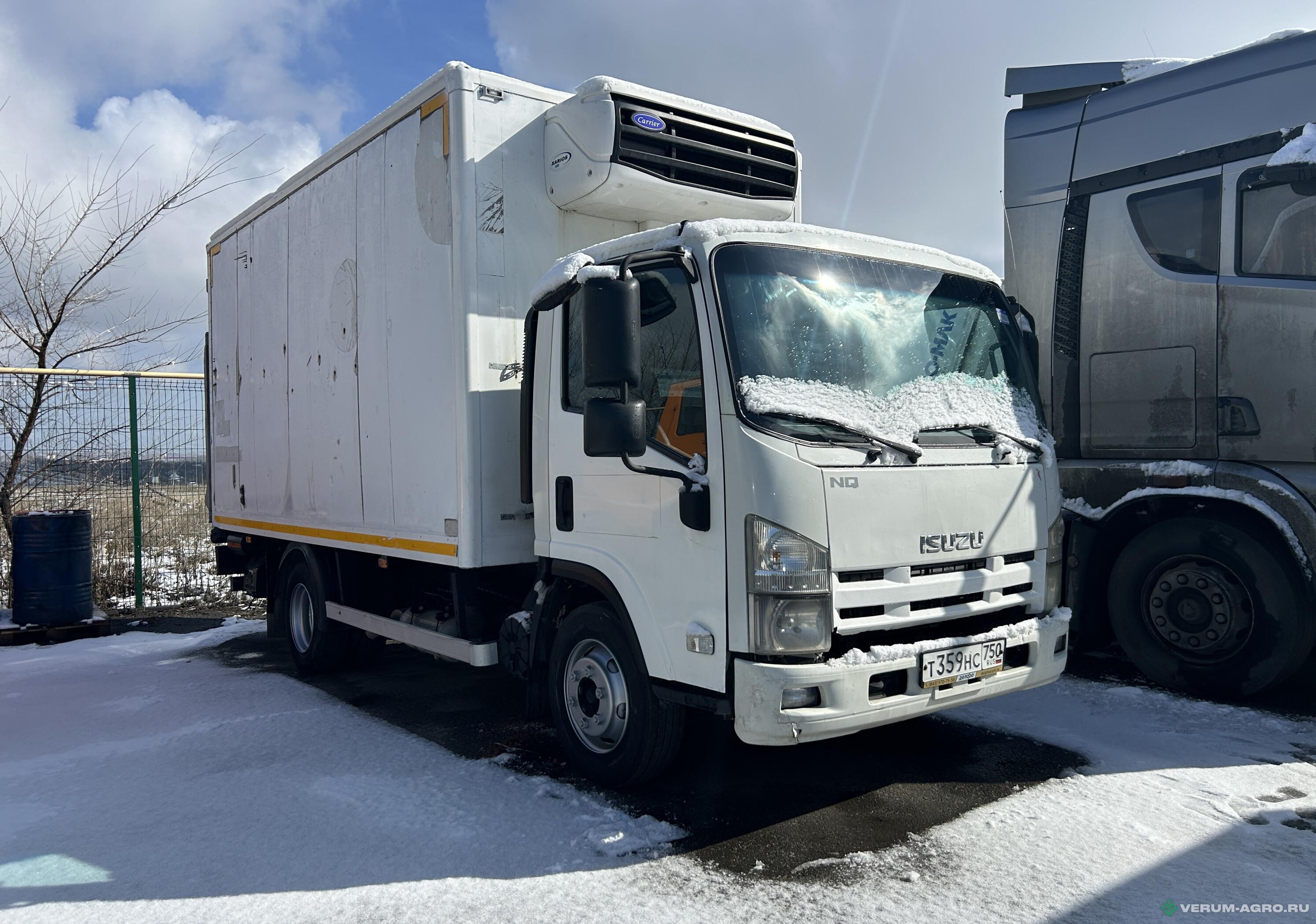 Грузовой автотранспорт - ISUZU NQR90 РЕФРИЖЕРАТОР С ГИДРОБОРТОМ
