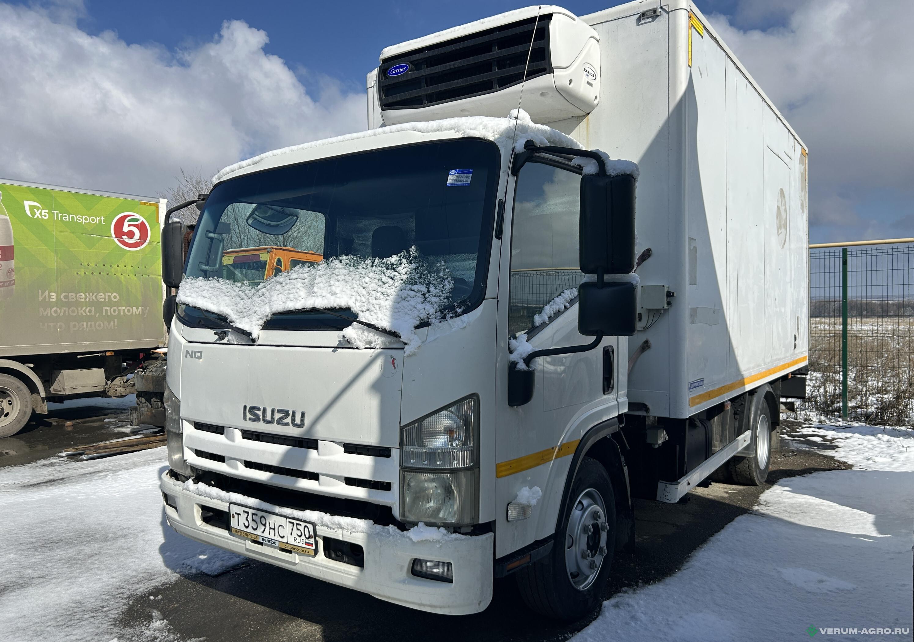 Грузовой автотранспорт - ISUZU NQR90 РЕФРИЖЕРАТОР С ГИДРОБОРТОМ