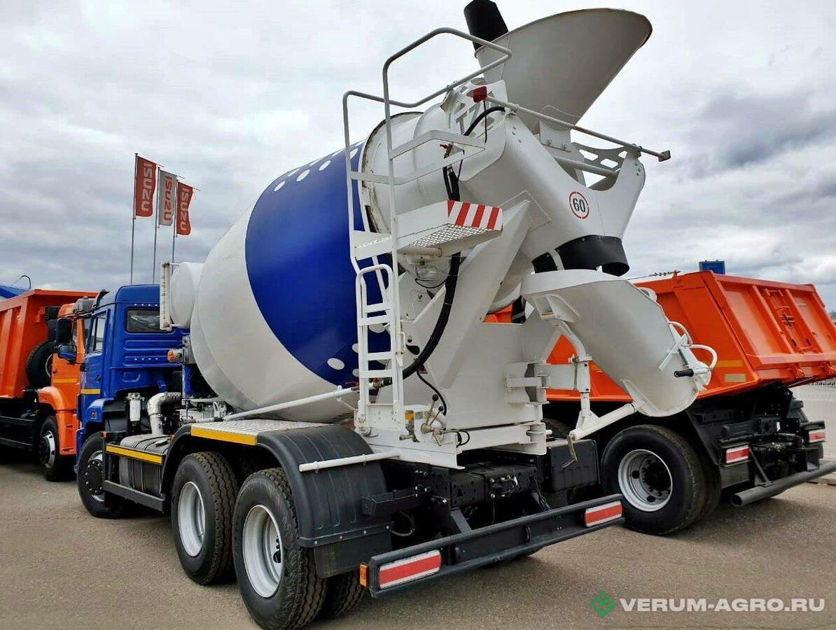 Специальные автомобили - КАМАЗ 65115, Автобетоносмеситель 7 куб.м. 