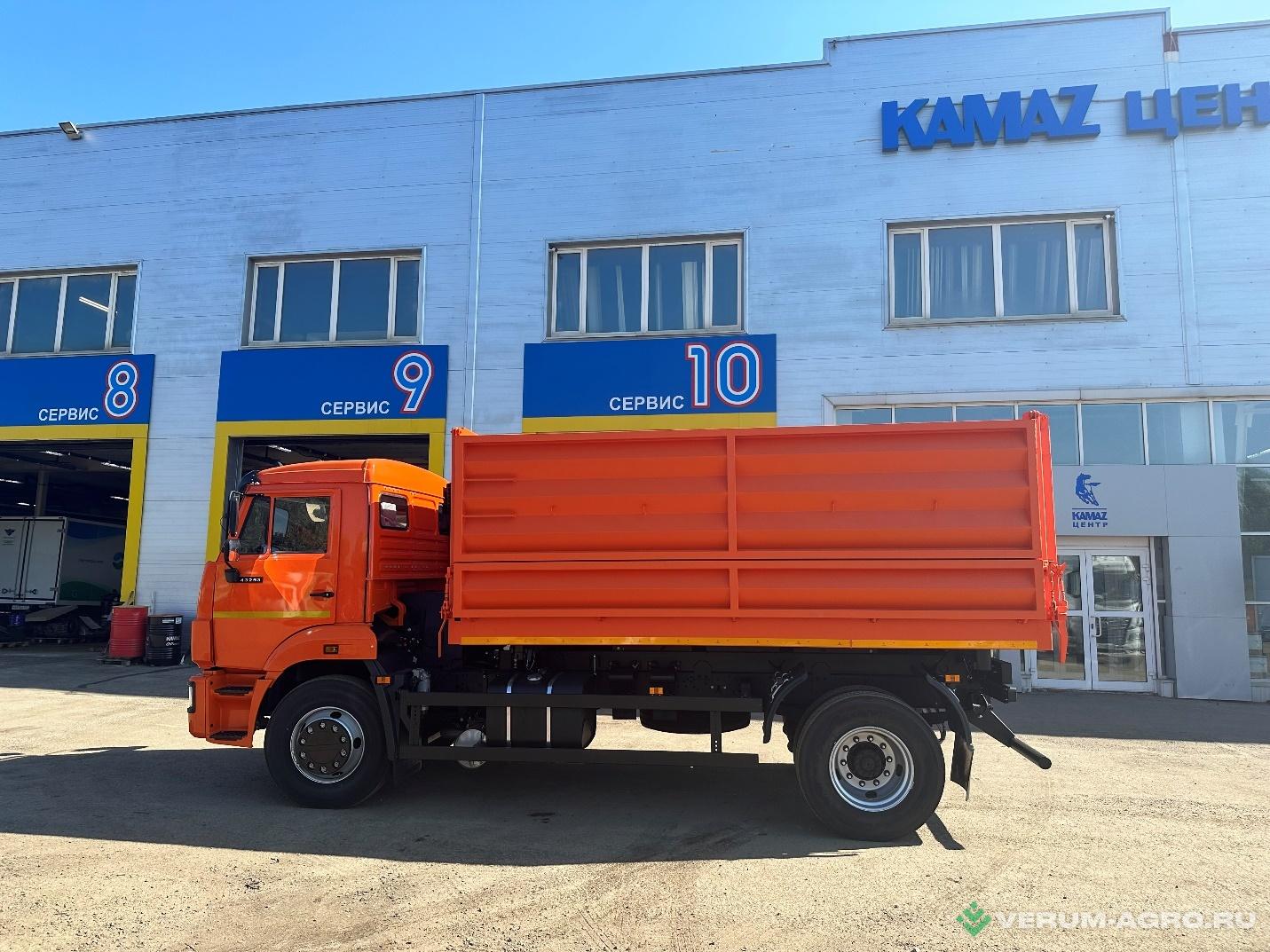 Грузовой автотранспорт - КАМАЗ 43253 (зерновоз-самосвал 3-х сторонний) 