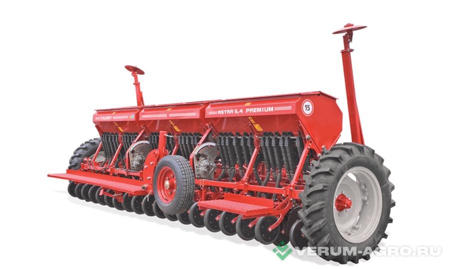 Сеялки - БЕЛИНСКСЕЛЬМАШ сеялка зерновая дисковая СЗ-5,4А,  вариатор, прикатка, транспортное устройство, СКВ