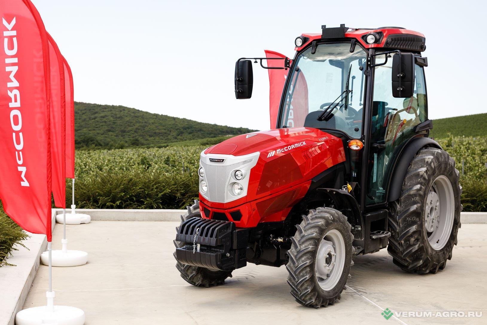 Колесные тракторы - MCCORMICK X4.080N 