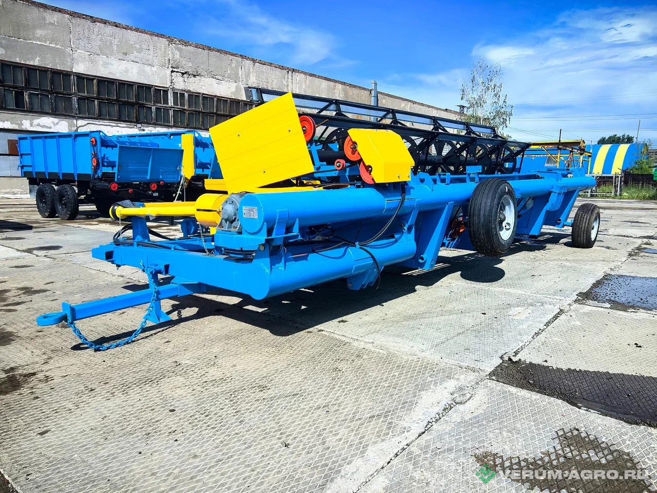 Жатки и оборудование для комбайнов - КАЛАЧИНСКИЙ МЗ ЖАТКА ВАЛКОВАЯ ПРИЦЕПНАЯ ЖВП-6,1
