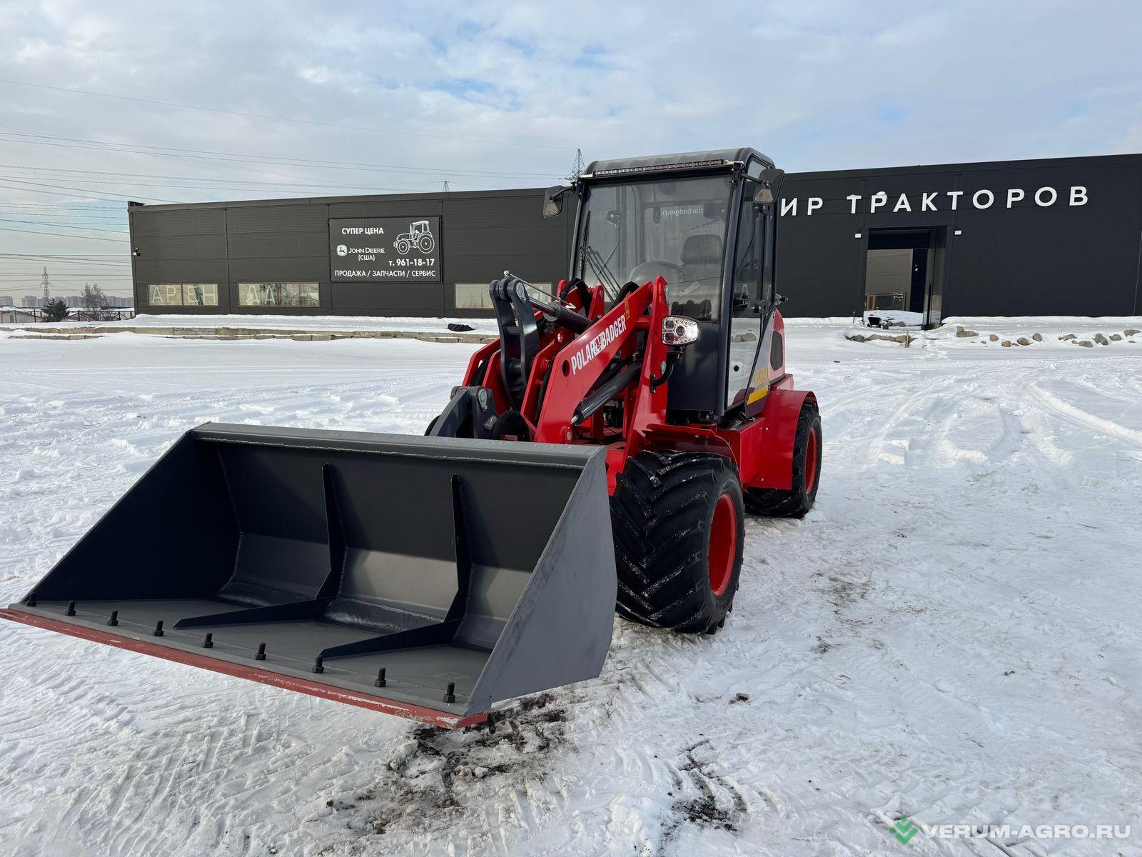 Мини-погрузчики - POLAR BADGER WL50A 