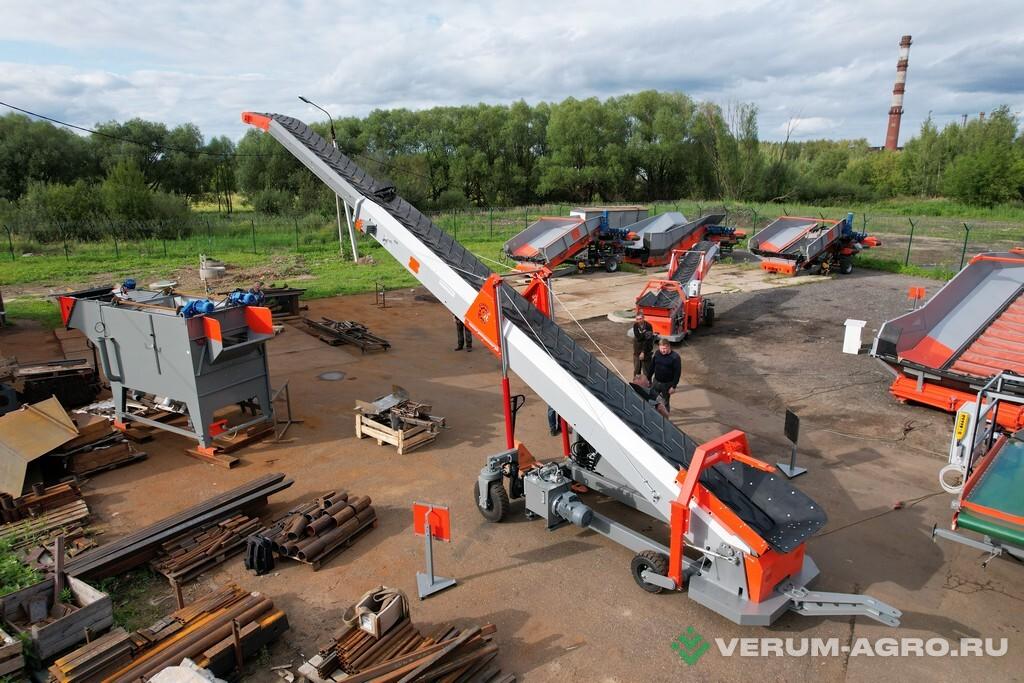 Прочее - КЛИНМАШ Телескопический буртоукладчик Б-145 