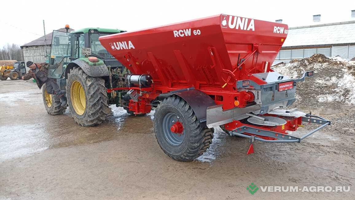 Разбрасыватели удобрений - UNIA RCW 60 