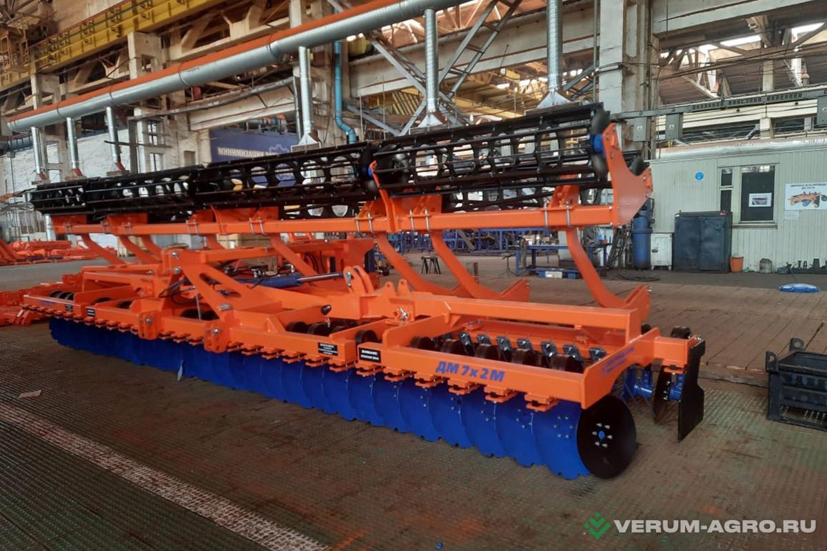 Бороны - БЕЛАГРОМАШ ДМ-7х2М Дисковый мульчировщик 