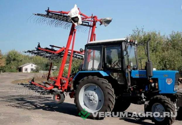 Сцепки - НПФ АГРОМАШ Борона Aktywator 9 m 